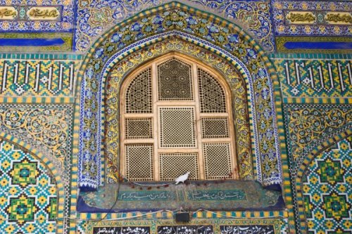 twentyfoursunsblog: Shrine of Hazrat Ali: The Blue Mosque in Mazar-e Sharif