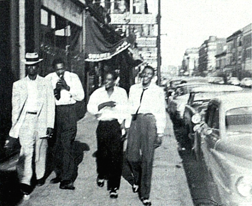 jugtownradio:  ELMORE JAMES, SONNY BOY WILLIAMSON, TOMMY McLENNAN, and LITTLE WALTER,