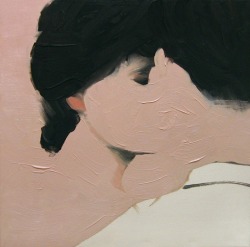 showslow:  Minimal paintings by Jarek Puczel. He refers to these works as “abandoning the developed form”. 