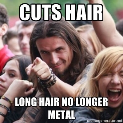  Ridiculously photogenic metalhead 