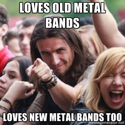  Ridiculously photogenic metalhead 