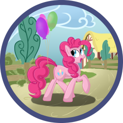 royalcanterlotvoice:  Pinkie Pie by *Zap-Apple