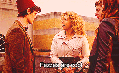 pretttyliess:  the doctor & his fez 