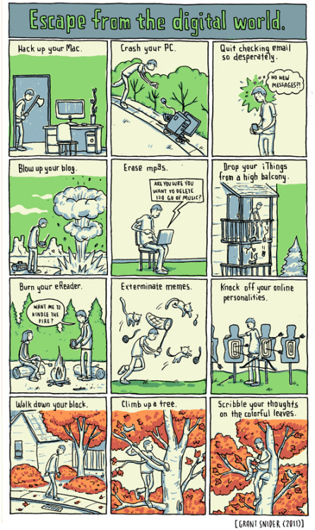 brain-food:  Incidental Comics by Grant Snider porn pictures