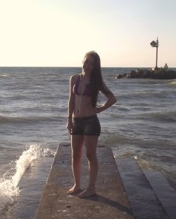 sens4tion:  Went to the beach today(: