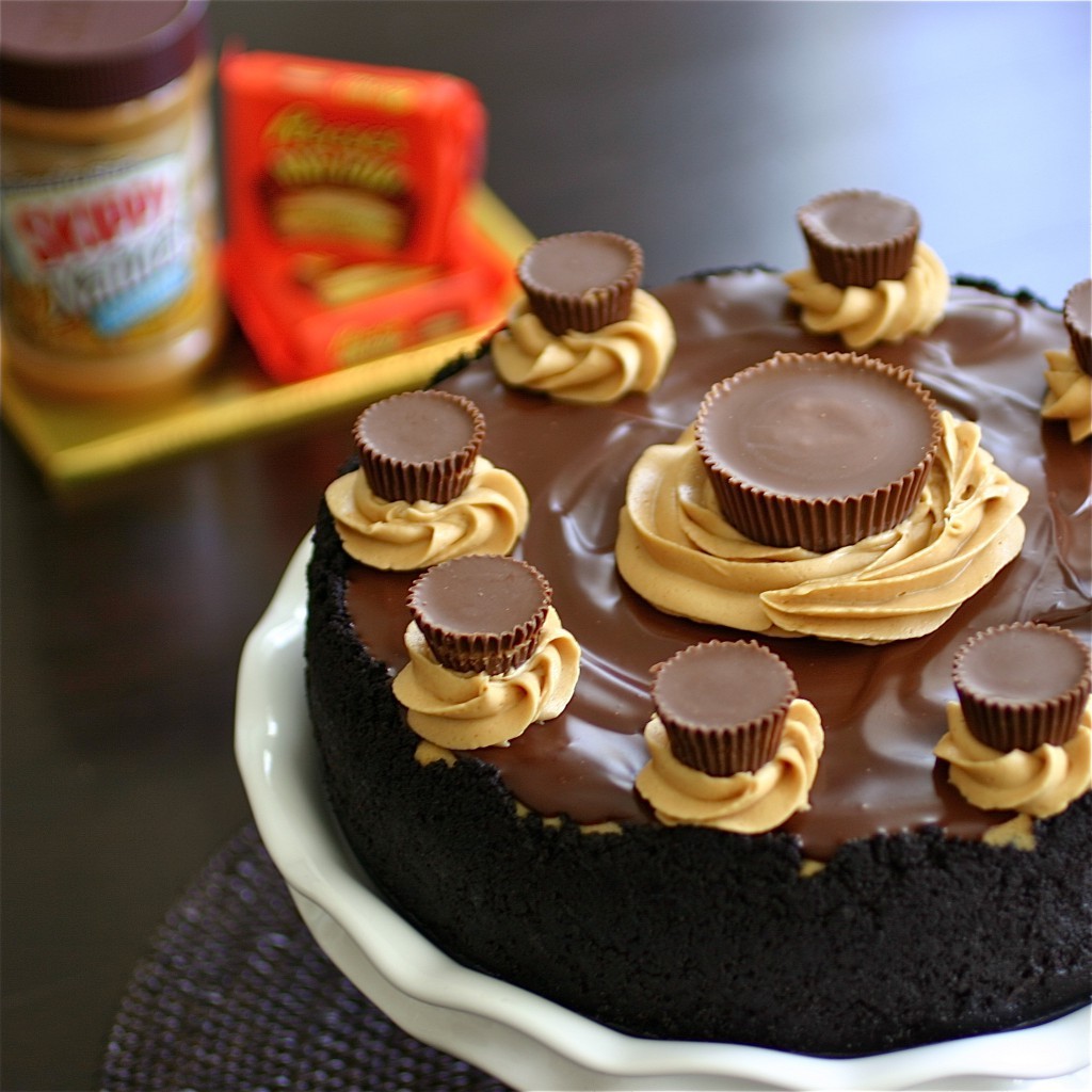 thecakebar:  peanut butter cup cheesecake 
