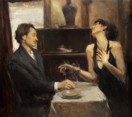 artaddictsanonymous:  Ron Hicks, Good Company 