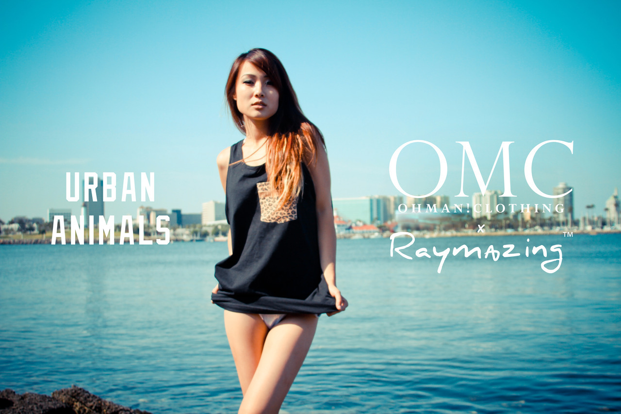 ohmanclothing:  Model Christine Huang shooting for Oh Man! Clothing at Wekfest LA.