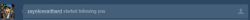 kevinflewawaywithmyurl:  SHE FOLLOW ME OH MY GOSH. THIS BEAUTIFUL GIRL JUST FOLLOWED ME. I SHALL REPEAT AGAIN. SHE FOLLOWED ME ! :’)