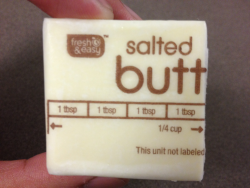unbadger:  Fresh and easy salted butt. 