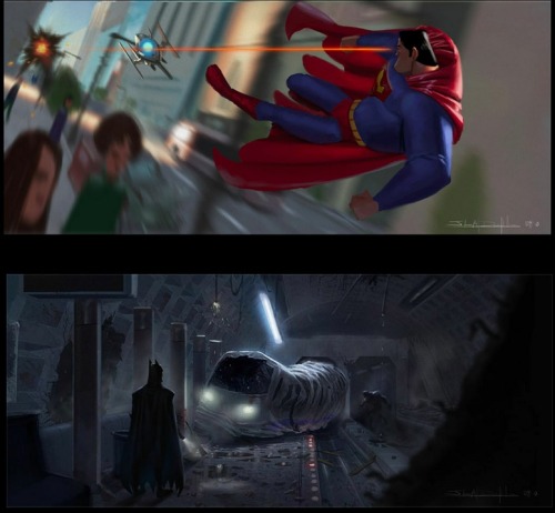 outofthecavern: upthedownone: If Pixar did a Justice League movie i’d see it