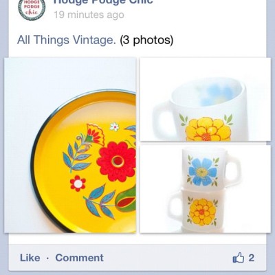 Go check out HodgePodge Chic on Facebook!! (Taken with Instagram)