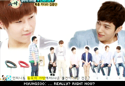myungbby:  The power of Kim Sunggyu’s eyes: when the MC asks Sunggyu to talk to