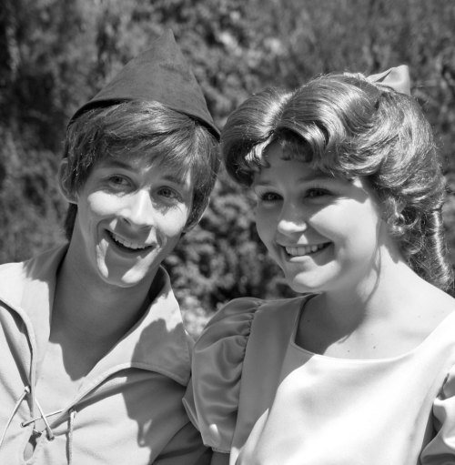 sousaphones:  i like living in a world where wendy and peter pan got married