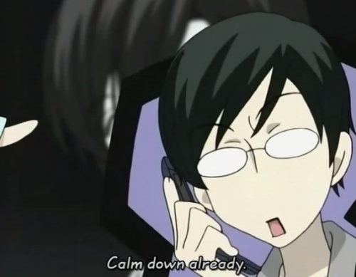 twerkrivantas:chickenn-nuggets:slowbrony:mischievous-host:Tamaki calls everyone to tell them that Ha