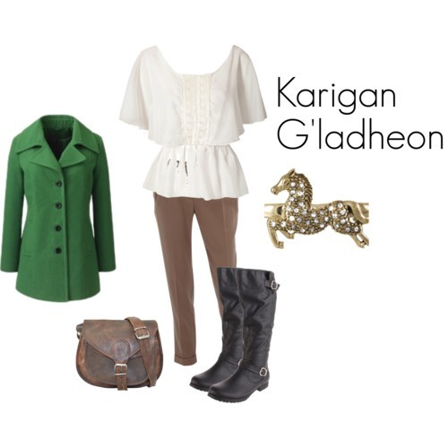 fashionlit:Karigan G'ladheon from Kristen Britain’s The Green Rider series.(Suggested by greenleafos