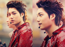 kpopaffliction:  Day 13 - Your fav pic of your fav bias in EXO-K. okay, my exo bias list is screwed up in general, so for today, my bias is kai ^^ and of course, one picture of kai is NEVER enough :D  