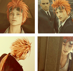 ivalice-skypirate:  100 Favorite Characters  →  2/100: Reno - Final Fantasy VII Compilation  