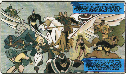 revsoncorp:
“ In case anyone was wondering, the All-Star Squadron (or at least a version of it) is canon in the DCAU.
(from Justice League Unlimited #10)
”