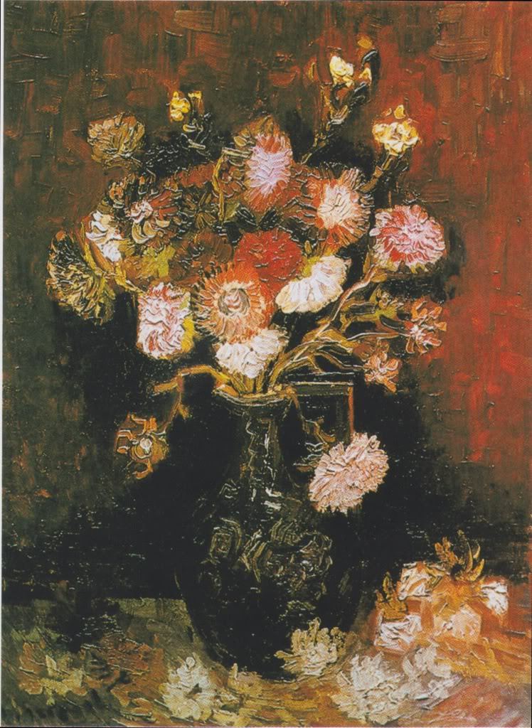 poboh:  Vase with Asters and Phlox, Vincent van Gogh. 