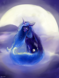theponyartcollection:  MLP: Luna by ~RikkuTakedo 