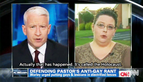 XXX itsblums:  Anderson Cooper you are my hero. photo