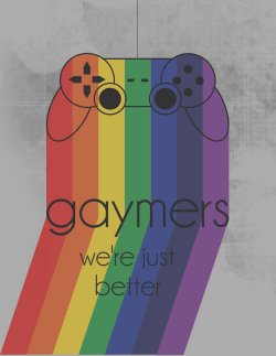 getsleazynotcheezy:  Gaymers - By  getsleazynotcheezy