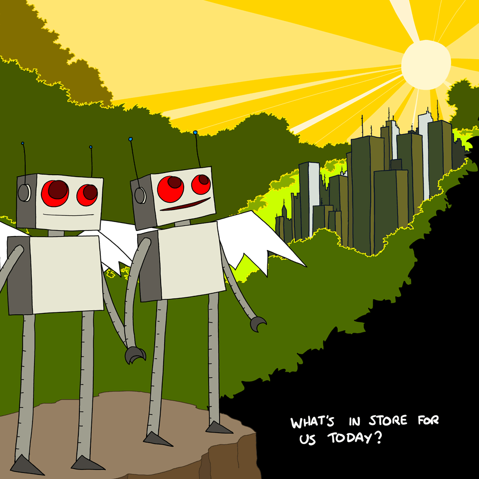 explodingdog:  What’s in store for us today? New drawings from your titles at Explodingdog.com