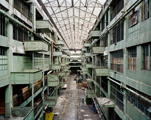 berlin-moscow: Ford’s Highland Park Plant #2, Assembly Line Corridor Detroit, Michigan, USA, 2