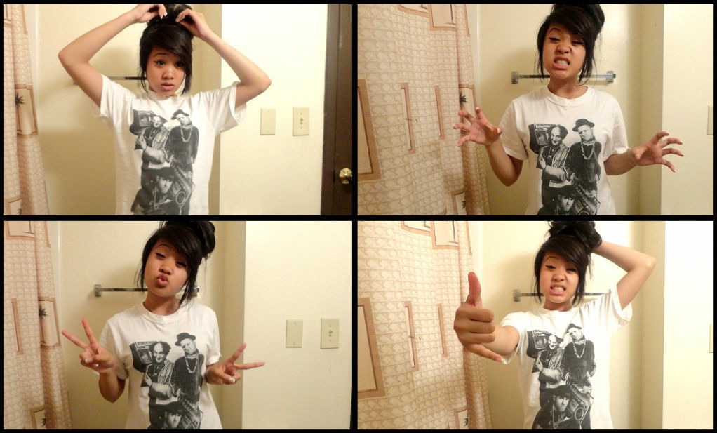 itspadeeee:  sailaalayy:  Silly Me … I Got bored last night .  UNF . (: 