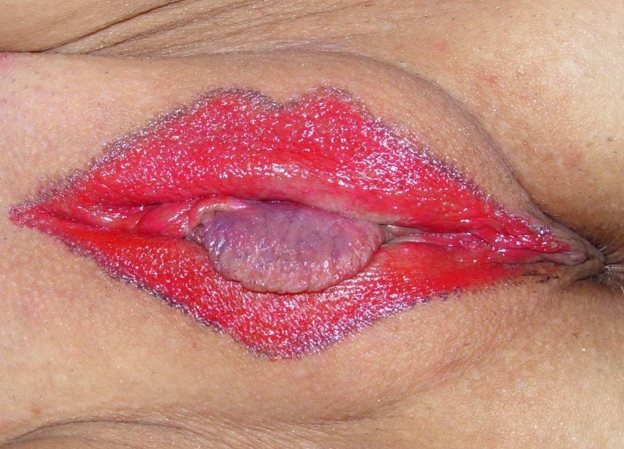 Slightly less serious, but why not. This woman knows how to embrace her lips and