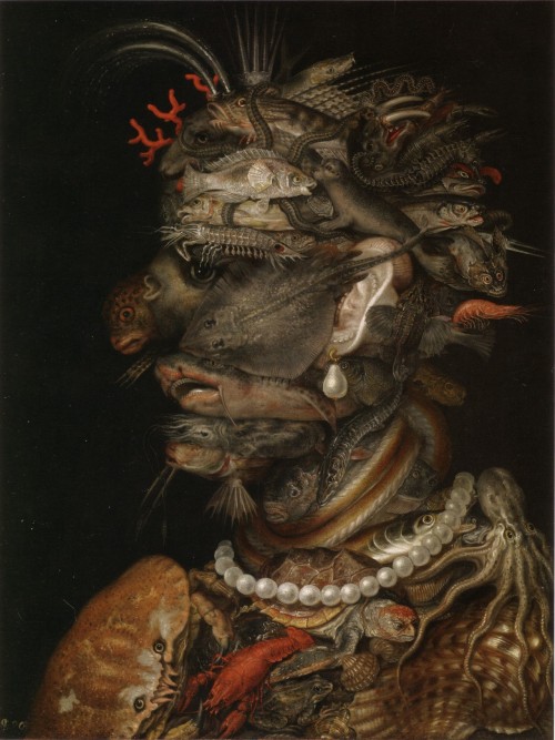 svell:  Giuseppe Arcimboldo, The Water, 1566. 