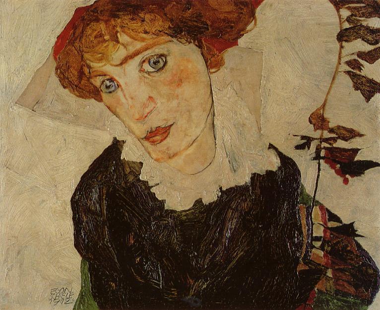 casadelpoetatragicogplus:  When Schiele was 21 he met Valerie, a girl four years