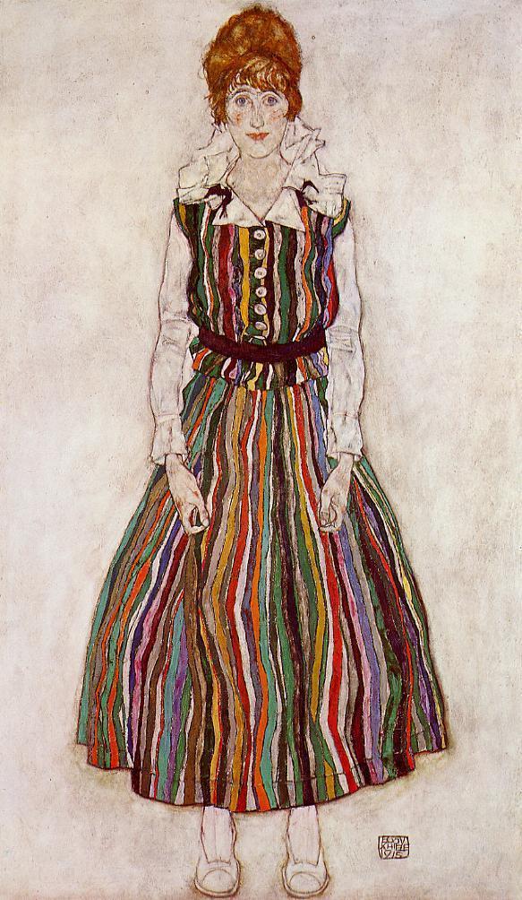 casadelpoetatragicogplus:  When Schiele was 21 he met Valerie, a girl four years