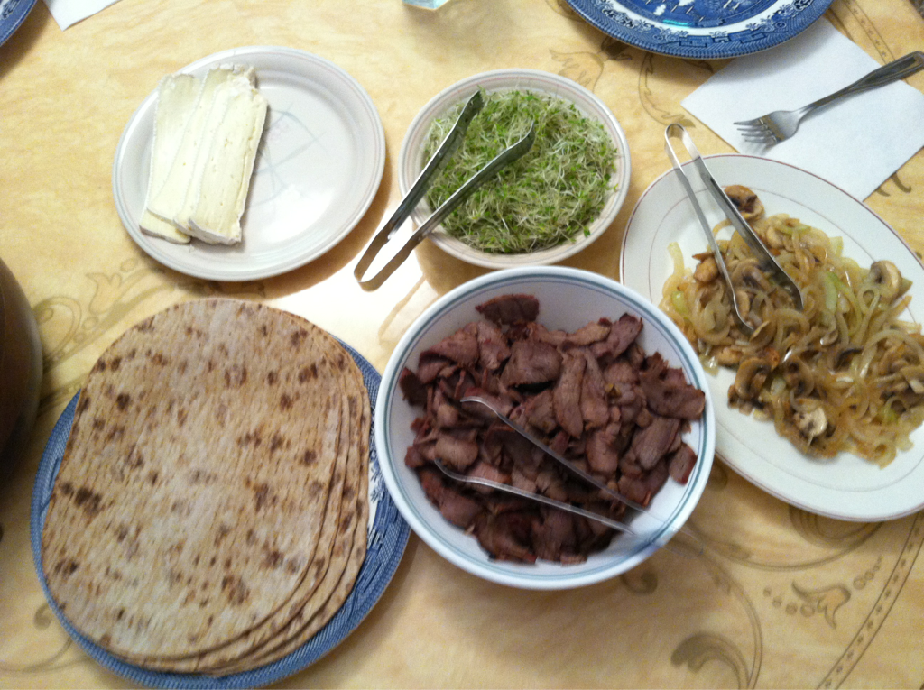 Making steak sandwiches in preparation for my marriage with Kaidan Alenko because, you know, my mom’s given me her blessing to marry him since she doesn’t approve of many of my guy friends.