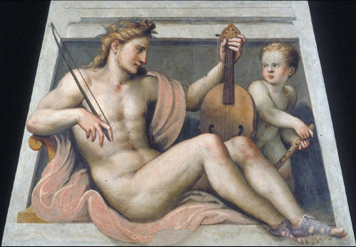 necspenecmetu:Lattanzio Gambara, Apollo, c. 1557