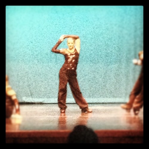 My dance baby @hallie105 at her first dance rehearsal! (Taken with Instagram)