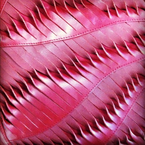 patternbase:Twisted leather detail (Taken with Instagram)Help back our Kick Starter for the PATTERNB