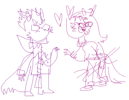 rumminov:  myu2k2:  jonnycravat:  badwolg:  Open up MS Paint and draw your OTP with