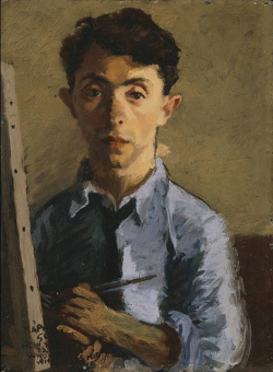 cavetocanvas:  Raphael Soyer, Self Portrait,