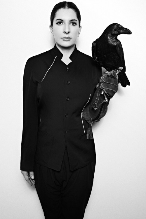 artspresso:Marina Abramoić photographed by Xevi Muntané for Bullett magazine.