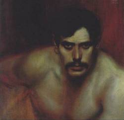 lecorpsdeshommes:  Franz Stuck, Male Portrait