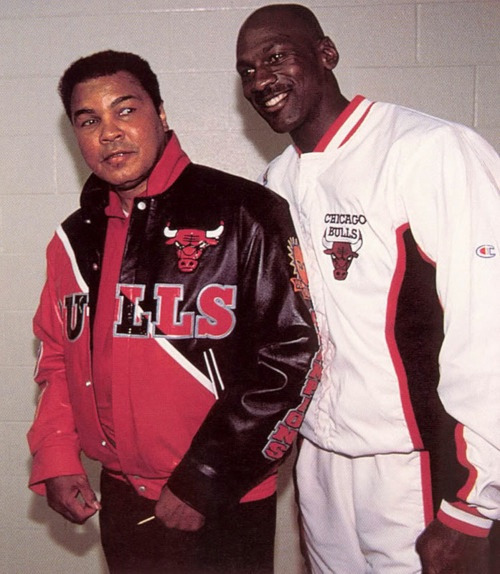 therealyungluke:  suicideprone:  dope. only cause its Ali and Jordan.   THE GREATEST.