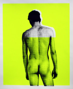 cruiseorbecruised:  contemporaryobsessions: Thomas Dozol. AFTER FRANCIS 2012. FLUORESCENT INK SILKSCREEN ON PAPER. 19 X 21 INCHES.  