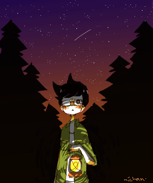 nichanichun:  i wanna do stargazing again someday. 
