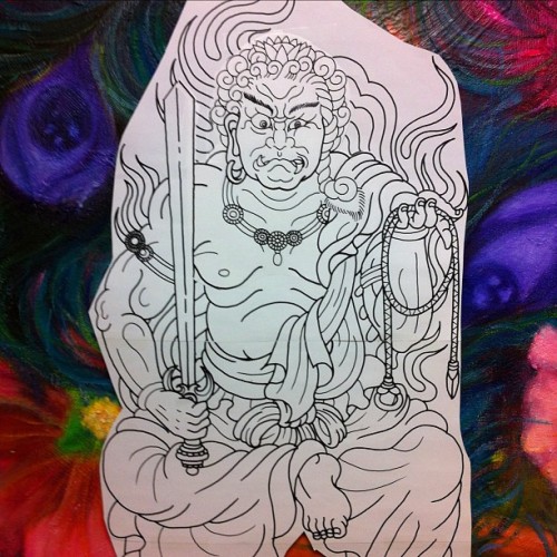 Southbay Tattoo Japan/古典水墨肌絵刺 尼崎彫寿一門にて。Instagramで撮影。