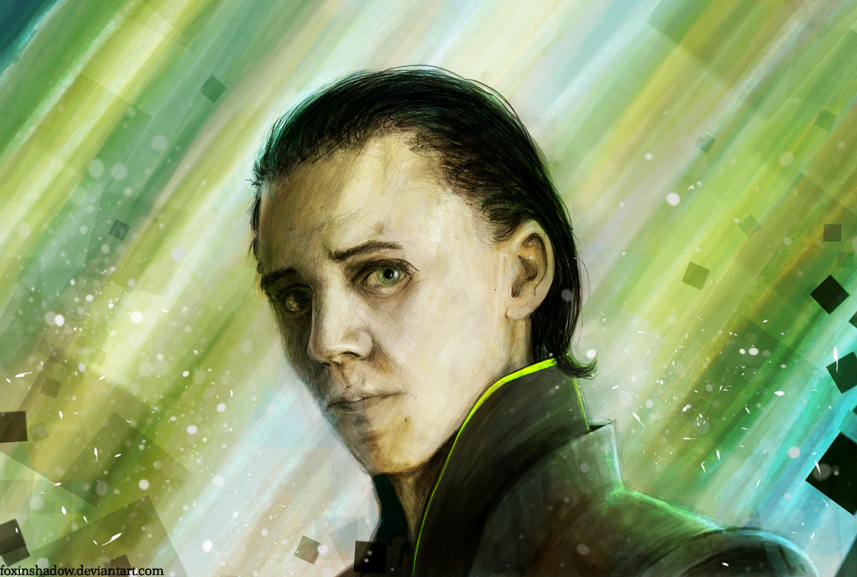 Got my Loki poster all printed and ready for portfolio~ YOU JELLY?! LOKI&rsquo;D!!!!