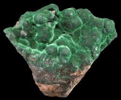 Satiny, chatoyant needle sprays of Malachite