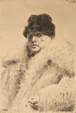 twofacedmirror:  Anders Zorn, 1916 (Swedish, 1860-1920) 