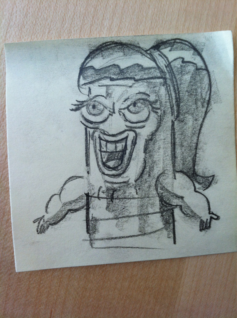 Creepy Bea is creepy!
